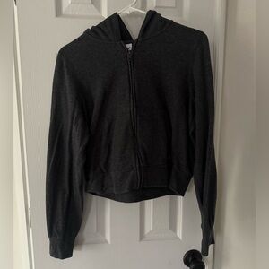 TNA Charcoal Zip-Up Hoodie